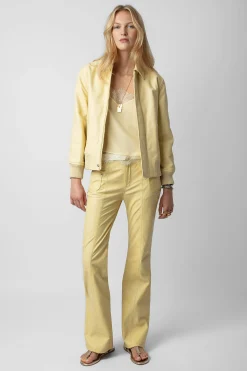 Manteaux Et Vestes^Zadig & Voltaire Veste En Cuir Kaia