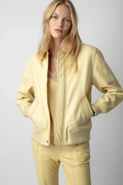 Manteaux Et Vestes^Zadig & Voltaire Veste En Cuir Kaia
