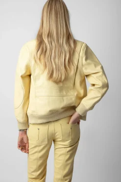 Manteaux Et Vestes^Zadig & Voltaire Veste En Cuir Kaia