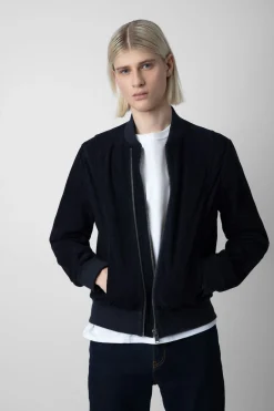 Manteaux Et Vestes^Zadig & Voltaire Veste En Cuir Larson
