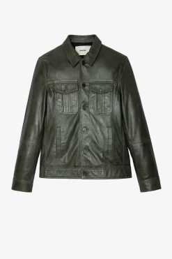 Manteaux Et Vestes^Zadig & Voltaire Veste En Cuir Lasso