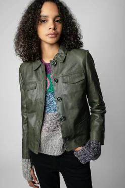Manteaux Et Vestes^Zadig & Voltaire Veste En Cuir Liam
