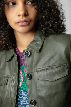 Manteaux Et Vestes^Zadig & Voltaire Veste En Cuir Liam