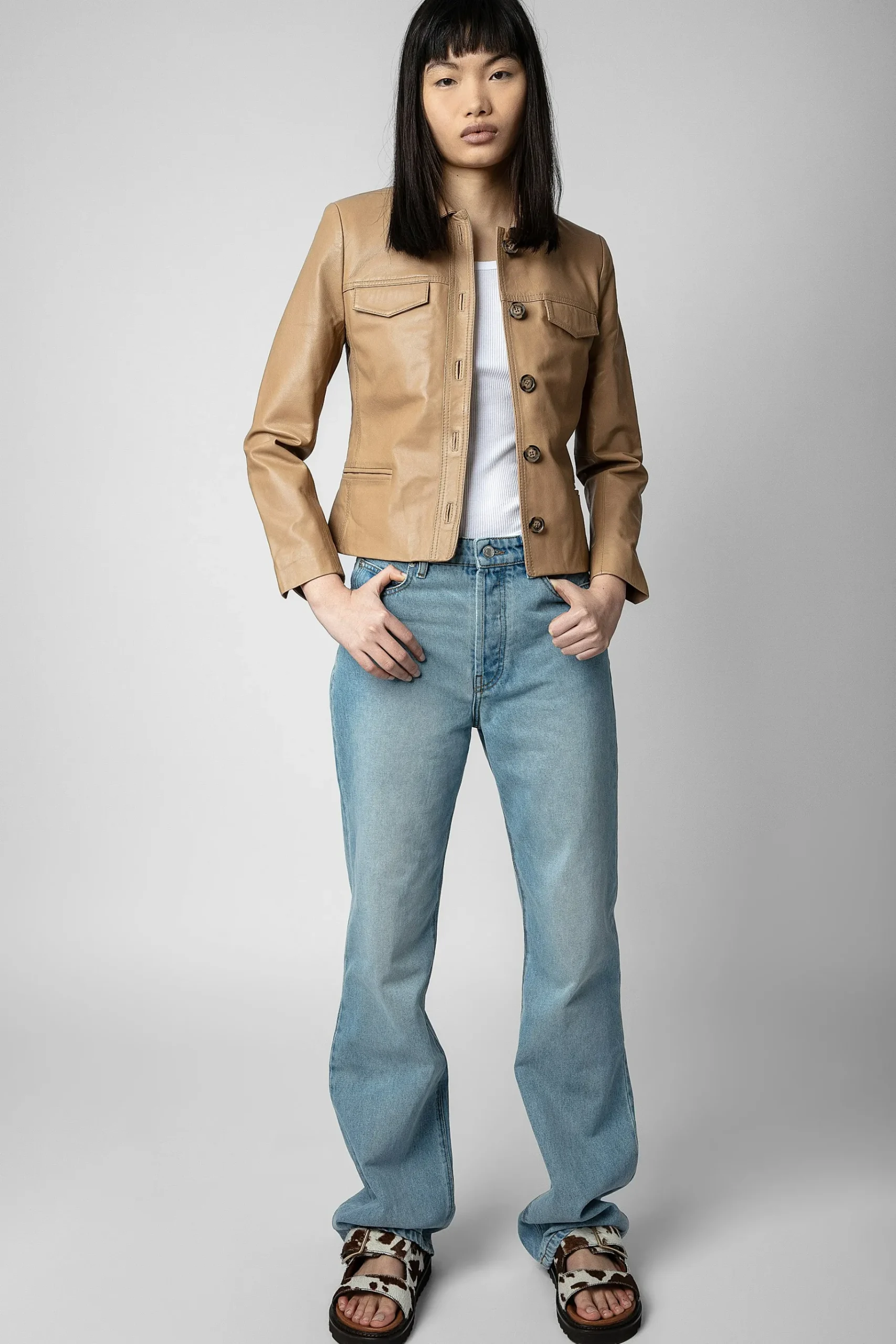 Manteaux Et Vestes^Zadig & Voltaire Veste En Cuir Liam
