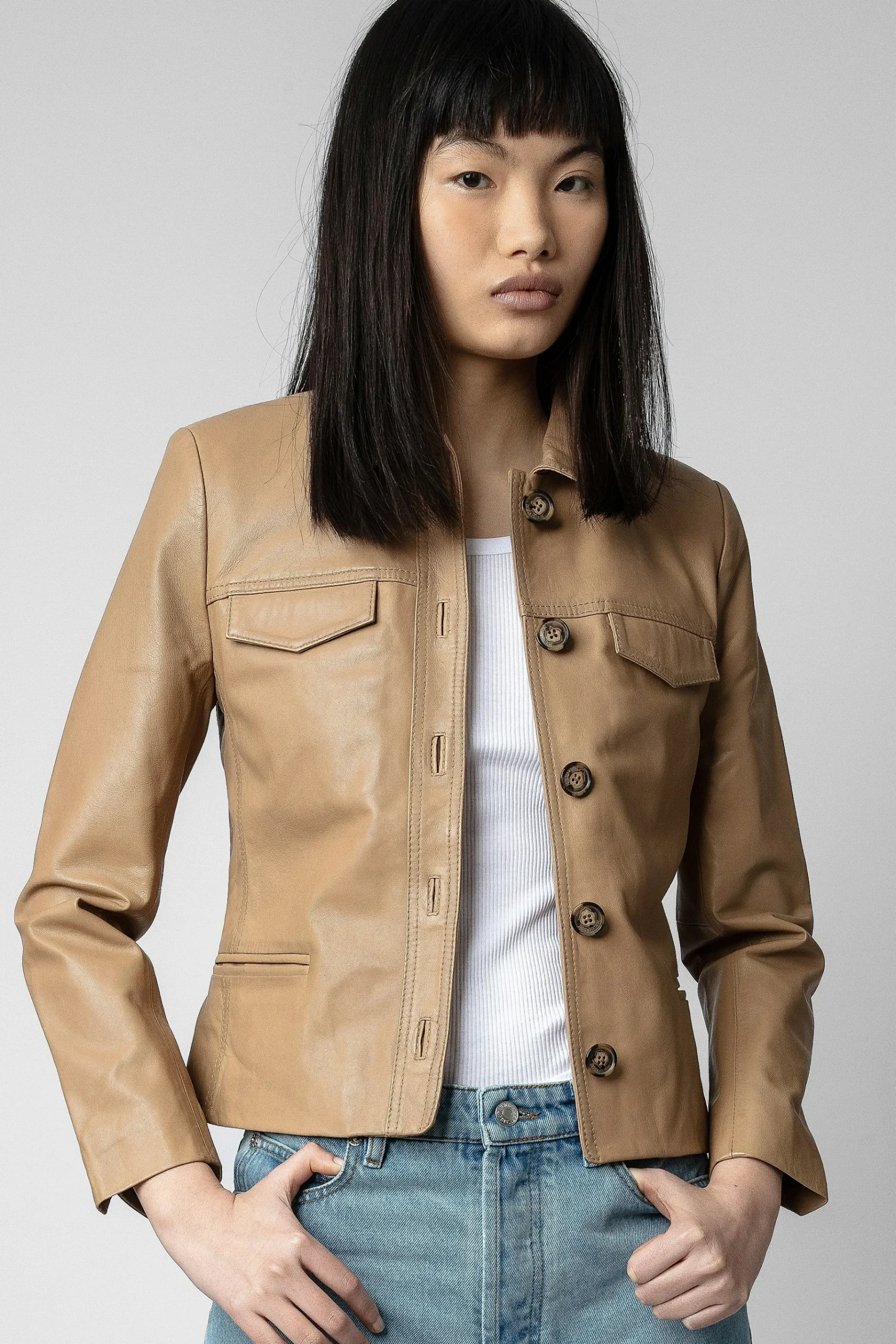 Manteaux Et Vestes^Zadig & Voltaire Veste En Cuir Liam