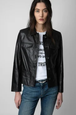Manteaux Et Vestes^Zadig & Voltaire Veste En Cuir Liam