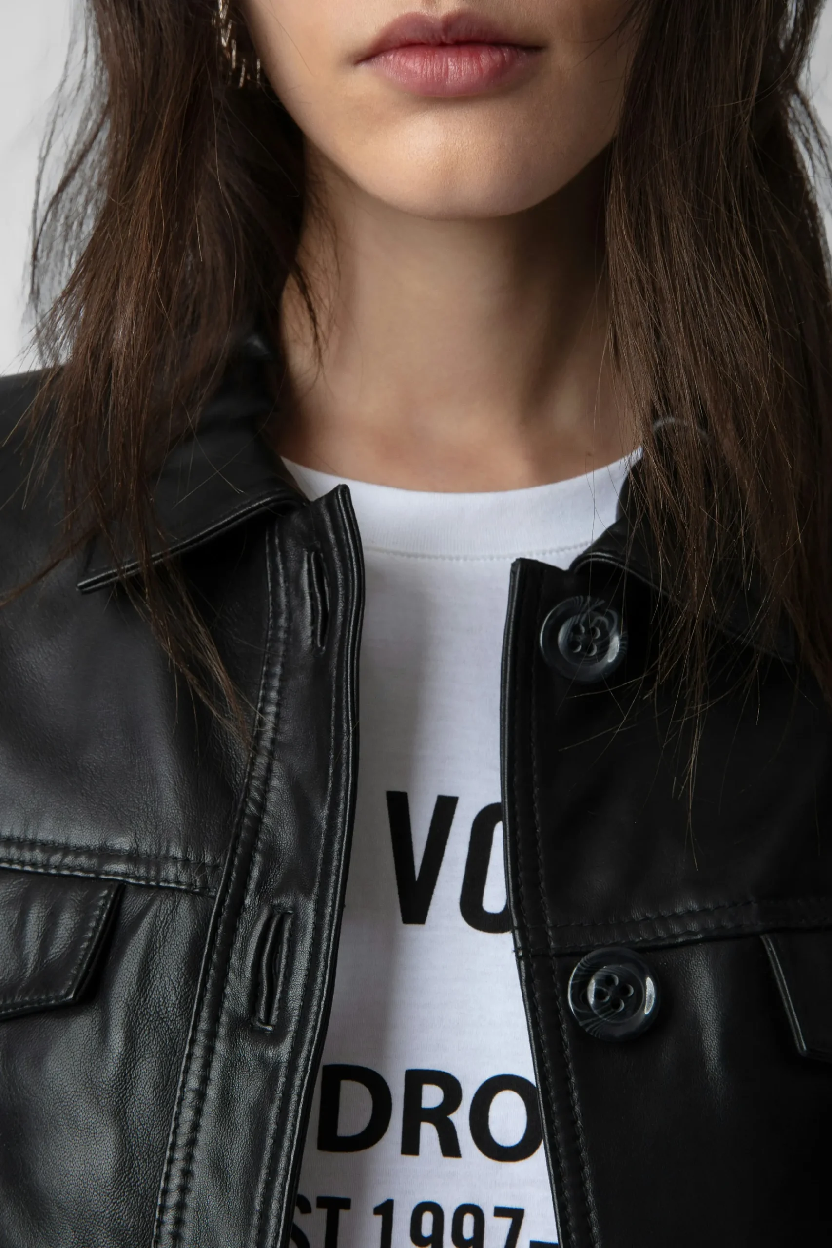 Manteaux Et Vestes^Zadig & Voltaire Veste En Cuir Liam