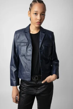 Manteaux Et Vestes^Zadig & Voltaire Veste En Cuir Liams