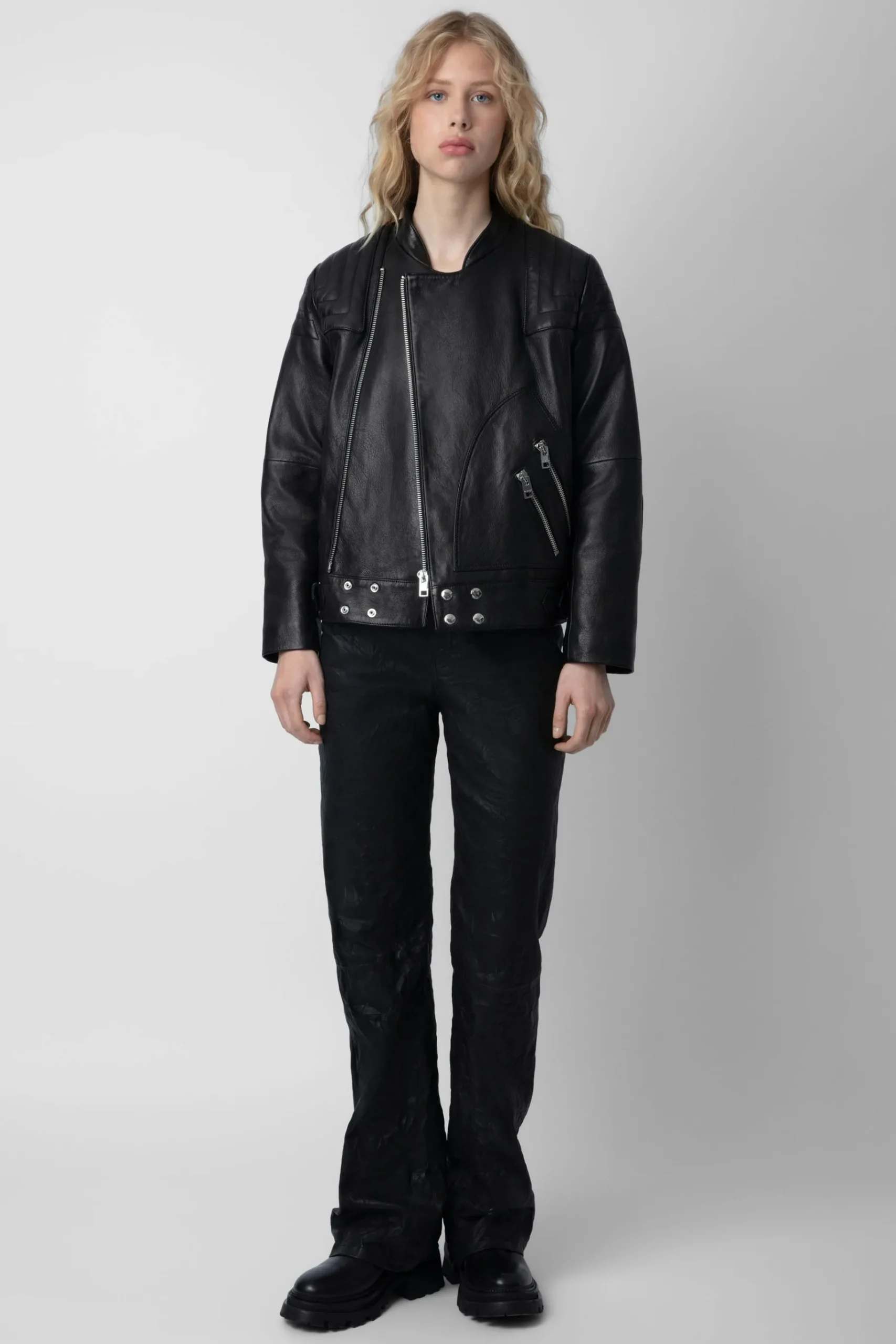 Manteaux Et Vestes^Zadig & Voltaire Veste En Cuir Liliam