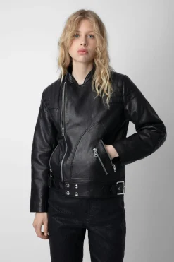 Manteaux Et Vestes^Zadig & Voltaire Veste En Cuir Liliam