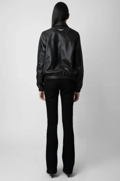 Manteaux Et Vestes^Zadig & Voltaire Veste En Cuir Lyssa