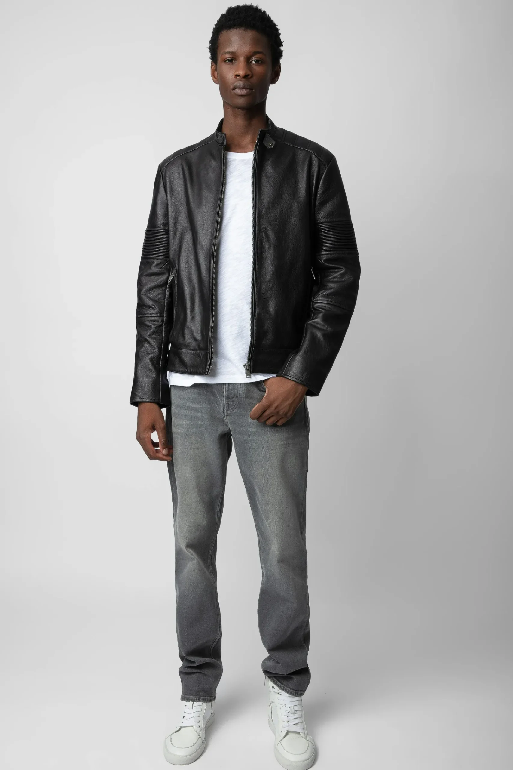 Manteaux Et Vestes^Zadig & Voltaire Veste En Cuir Maigre
