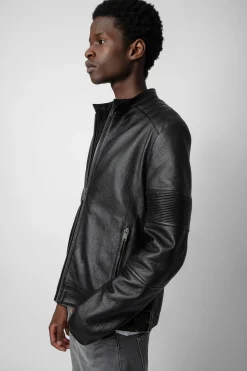 Manteaux Et Vestes^Zadig & Voltaire Veste En Cuir Maigre