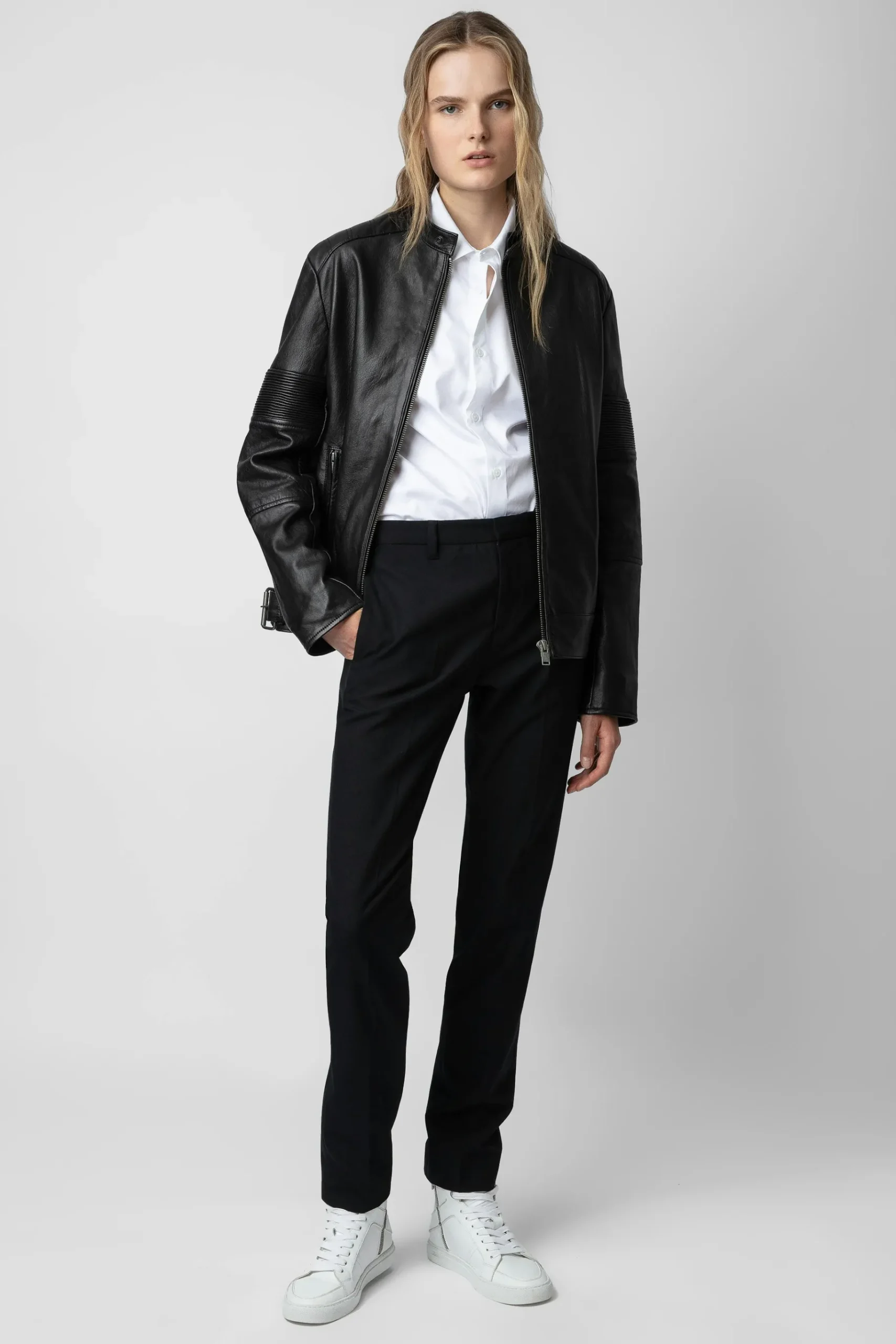 Manteaux Et Vestes^Zadig & Voltaire Veste En Cuir Maigre