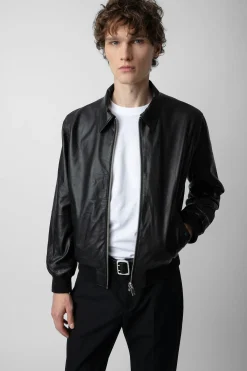 Manteaux Et Vestes^Zadig & Voltaire Veste En Cuir Mate