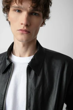 Manteaux Et Vestes^Zadig & Voltaire Veste En Cuir Mate
