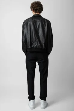 Manteaux Et Vestes^Zadig & Voltaire Veste En Cuir Mate