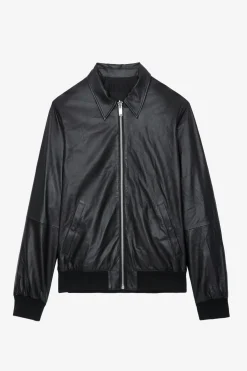 Manteaux Et Vestes^Zadig & Voltaire Veste En Cuir Mate