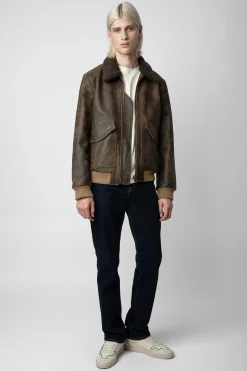 Manteaux Et Vestes^Zadig & Voltaire Veste En Cuir Mate