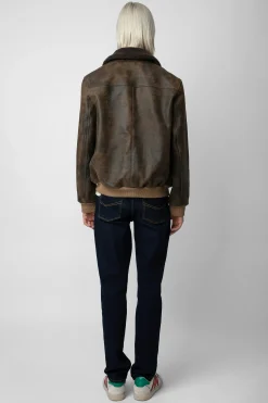 Manteaux Et Vestes^Zadig & Voltaire Veste En Cuir Mate