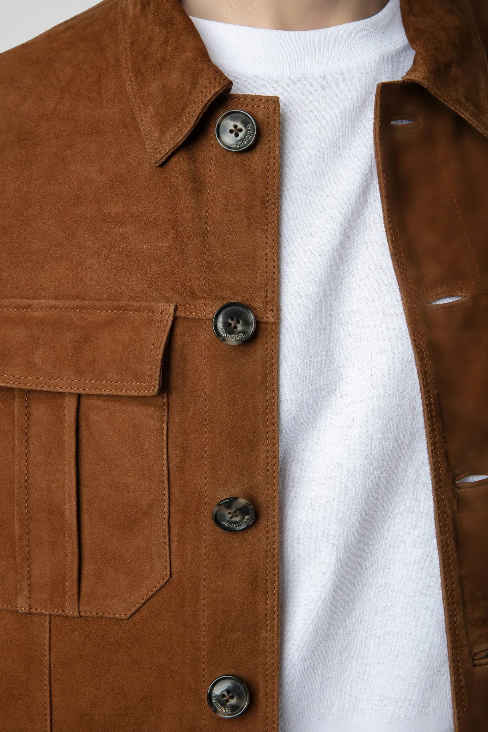 Manteaux Et Vestes^Zadig & Voltaire Veste En Daim Kuba
