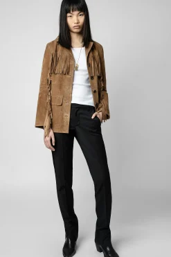 Manteaux Et Vestes^Zadig & Voltaire Veste En Daim Lala