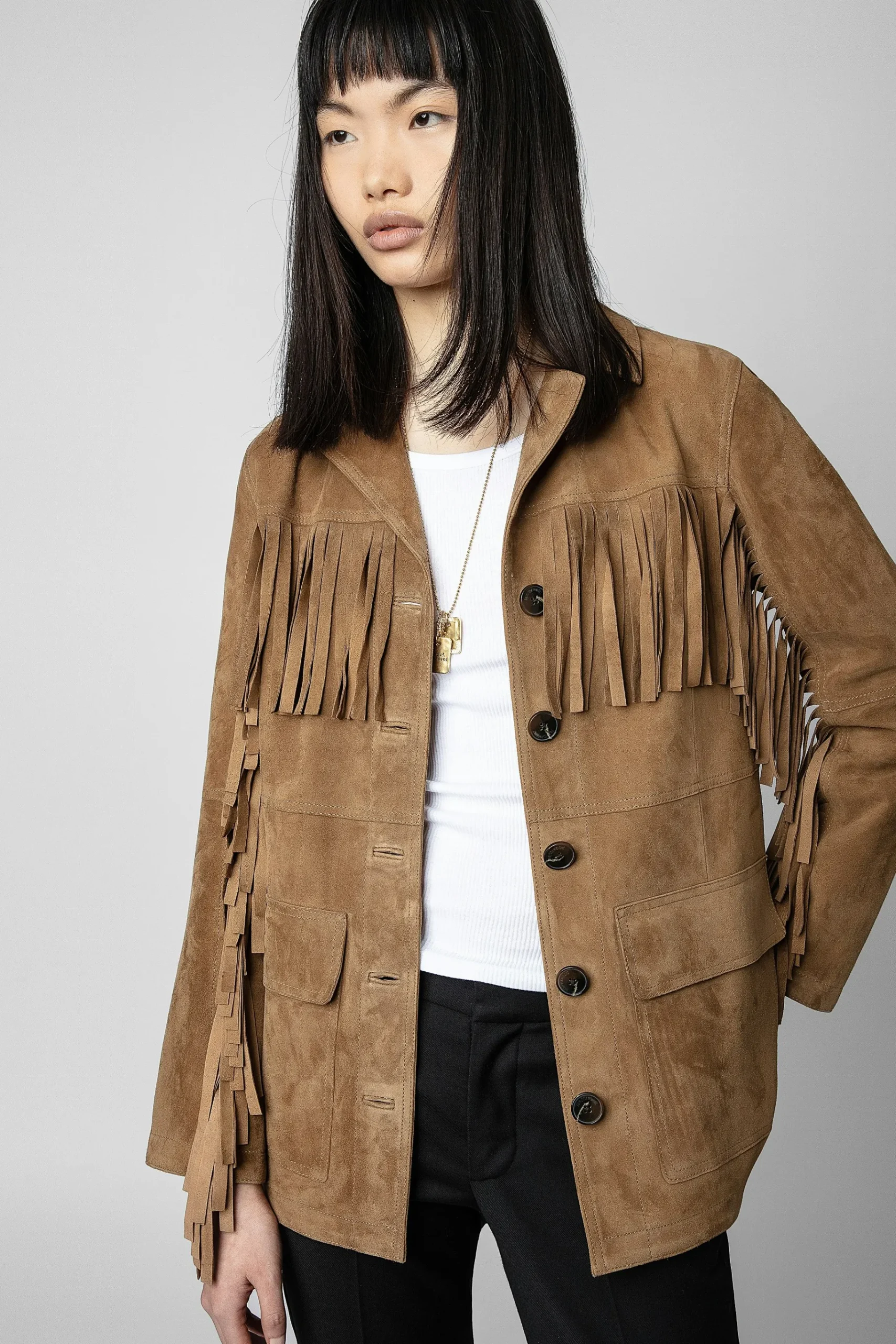 Manteaux Et Vestes^Zadig & Voltaire Veste En Daim Lala