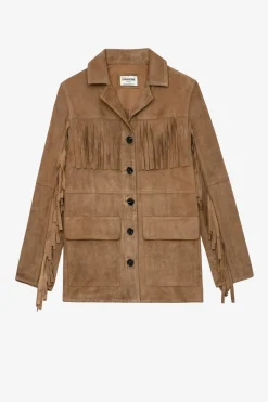 Manteaux Et Vestes^Zadig & Voltaire Veste En Daim Lala