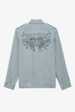 Manteaux Et Vestes^Zadig & Voltaire Veste En Lin Pour Enfant