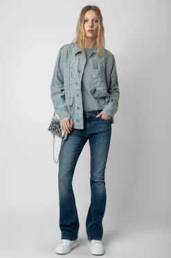 Manteaux Et Vestes^Zadig & Voltaire Veste En Lin Pour Enfant