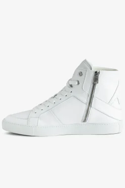 Chaussures^Zadig & Voltaire Zv1747 Baskets Haute Flash Pour Hommes