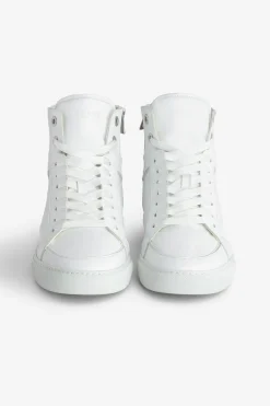 Chaussures^Zadig & Voltaire Zv1747 Baskets Haute Flash Pour Hommes