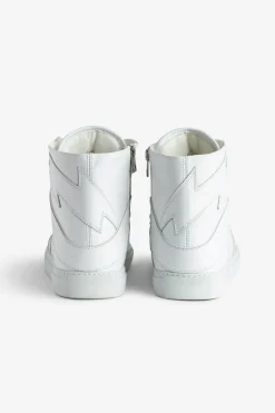Chaussures^Zadig & Voltaire Zv1747 Baskets Haute Flash Pour Hommes