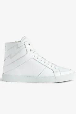 Chaussures^Zadig & Voltaire Zv1747 Baskets Haute Flash Pour Hommes